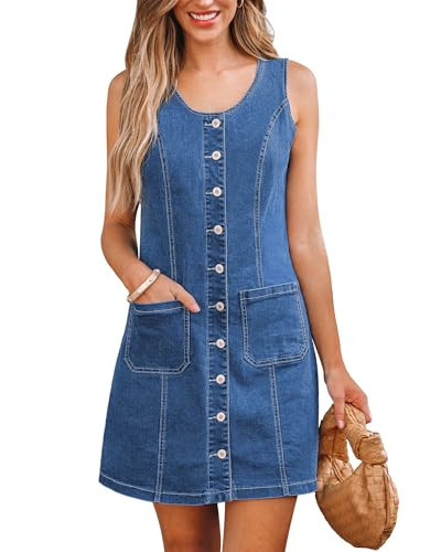 luvamia Cute Summer Dresses for Women Party Dress for Women Classic Blue Size Small Size 4 6 | Amazon (US)
