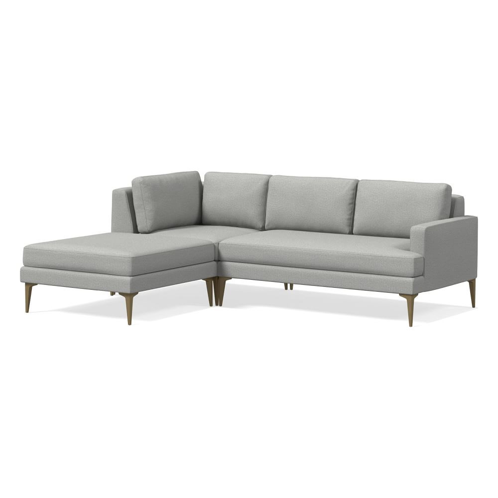 Andes 3-Piece Chaise Sectional | West Elm (US)