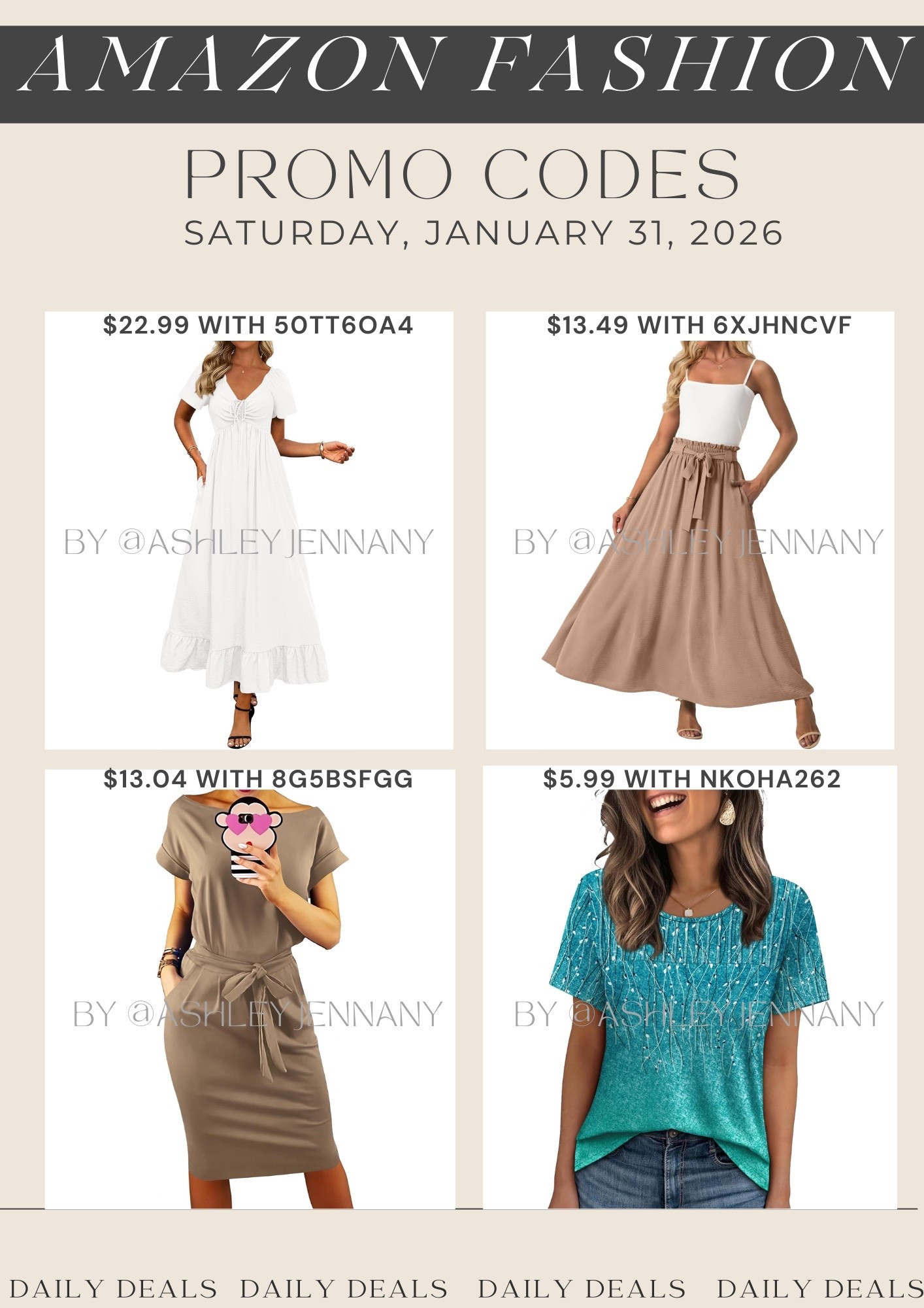 Amazon deals 

#LTKSaleAlert #LTKMidsize