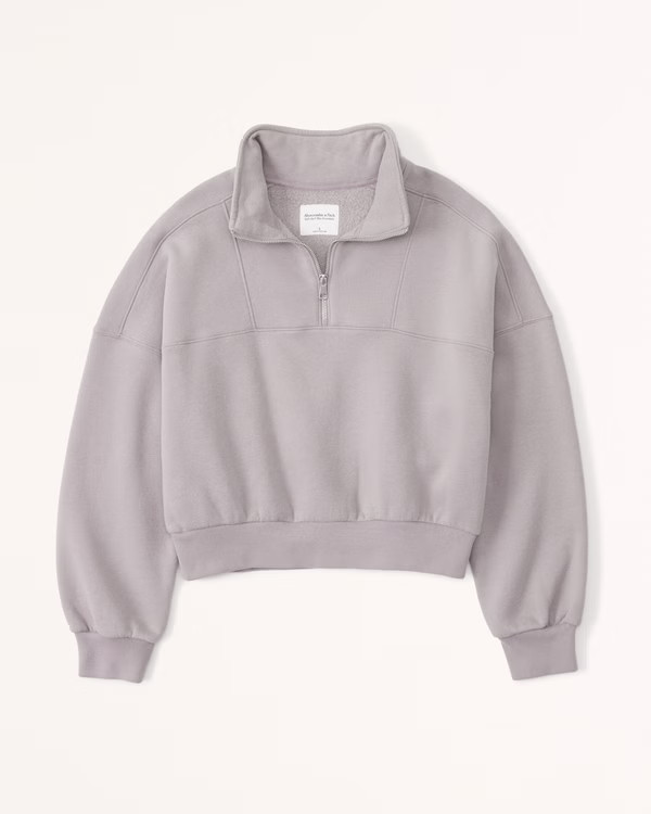 Essential Mini Sunday Half-Zip | Abercrombie & Fitch (US)