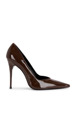 Danae Pump in Dark Brown | Revolve Clothing (Global)