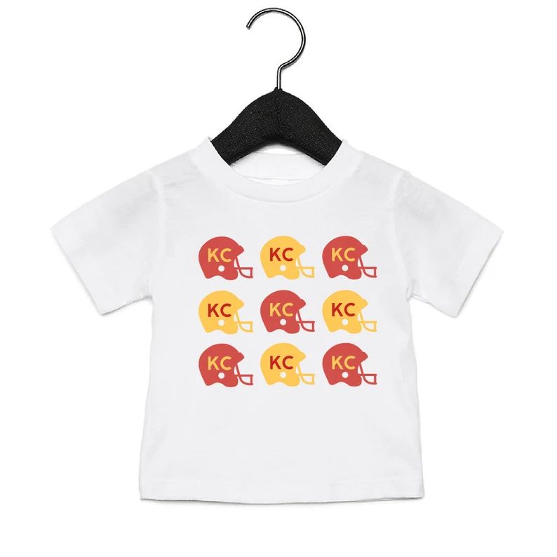 Kansas City Retro Helmet Kids Shirt Toddler Kansas City - Etsy | Etsy (US)