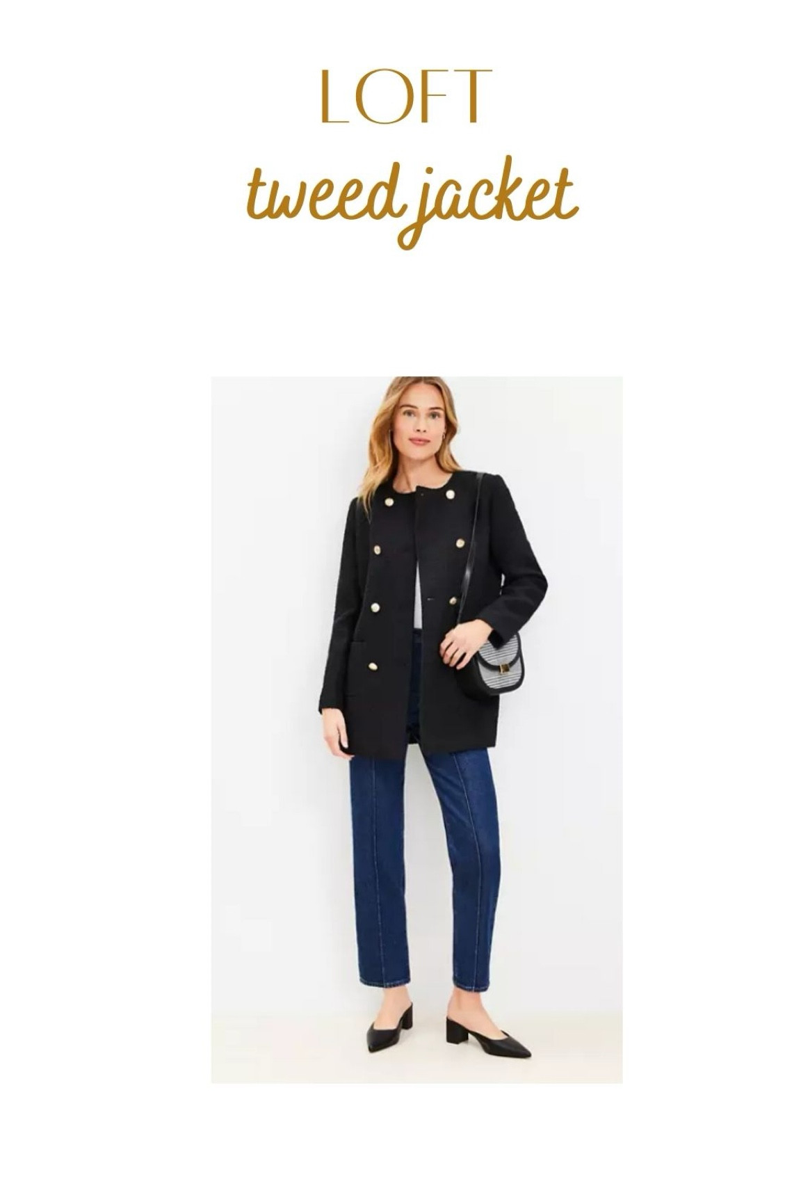 Loft cutest long tweed jacket 🧥 🤩

#LTKSaleAlert #LTKFallSale #LTKSeasonal