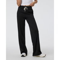 Vuori Halo Essential Wideleg Pants | Black Heather | XL | Vuori Clothing (US & Canada)