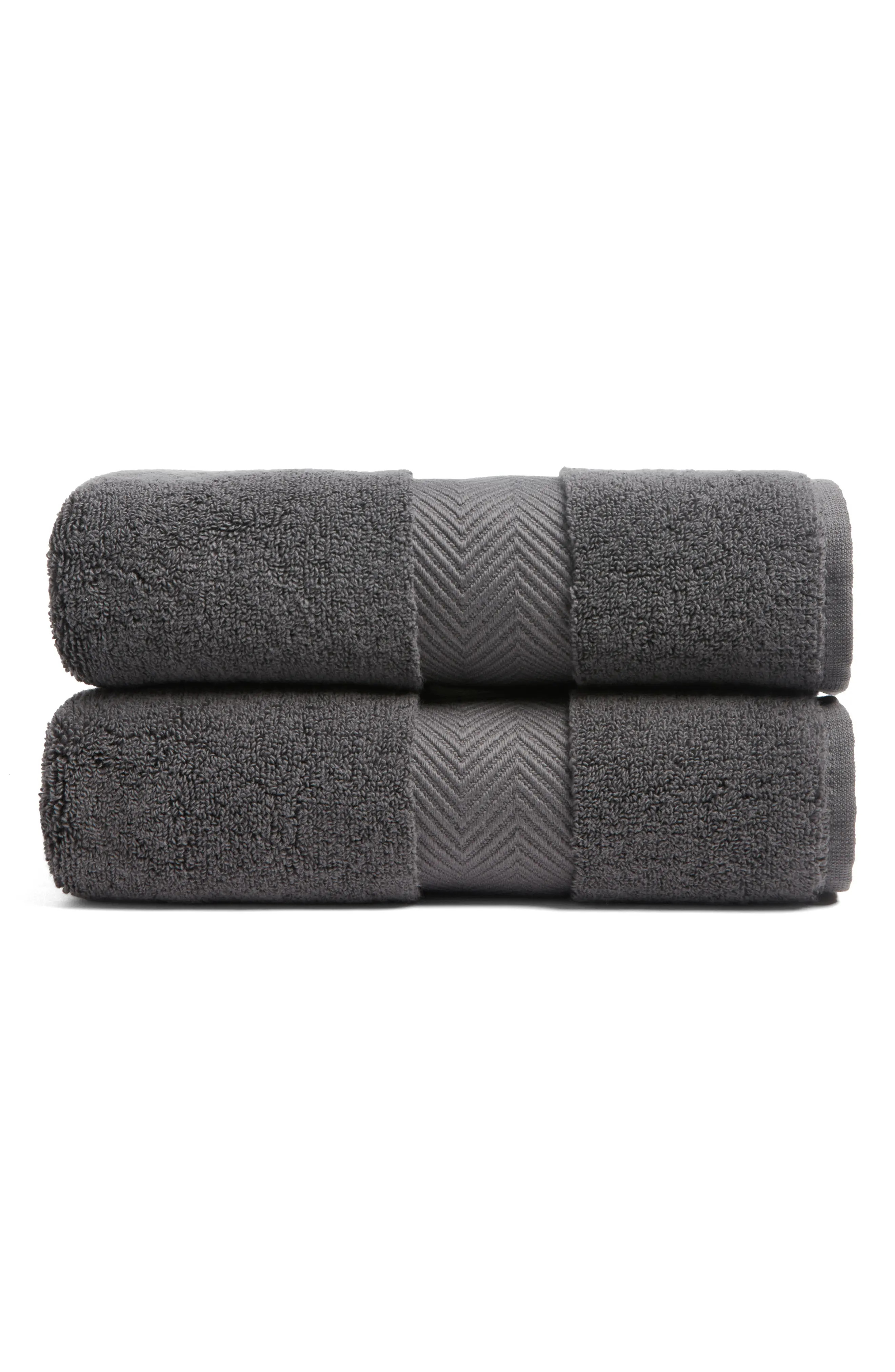 Set of Two Organic Hydrocotton Hand Towels | Nordstrom | Nordstrom