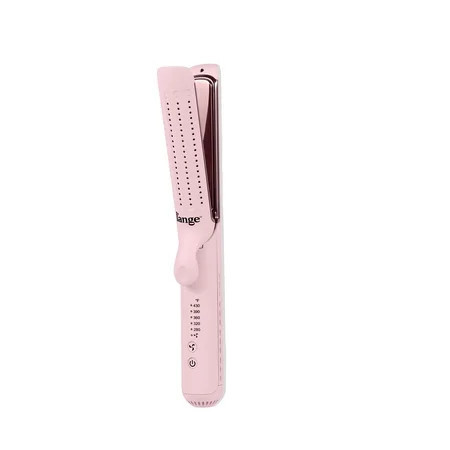 L ANGE HAIR Le Duo Edge 360° Airflow Titanium Styler Blush | 1” Wide Titanium Plates with Rounded Corners & Softly Beveled Edges (Blush) | Walmart (US)