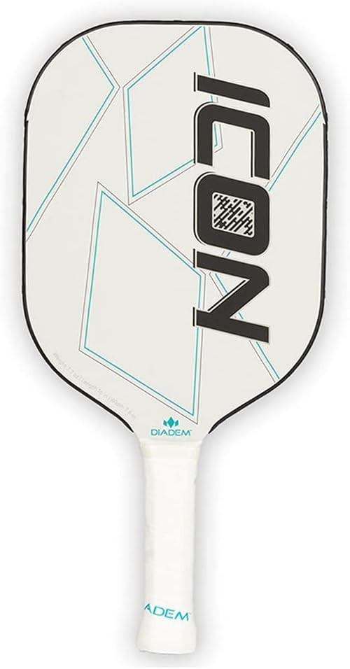 Diadem ICON Performance Pickleball Paddle | Graphite Carbon Fiber, Honeycomb Core, Fiberglass Fac... | Amazon (US)