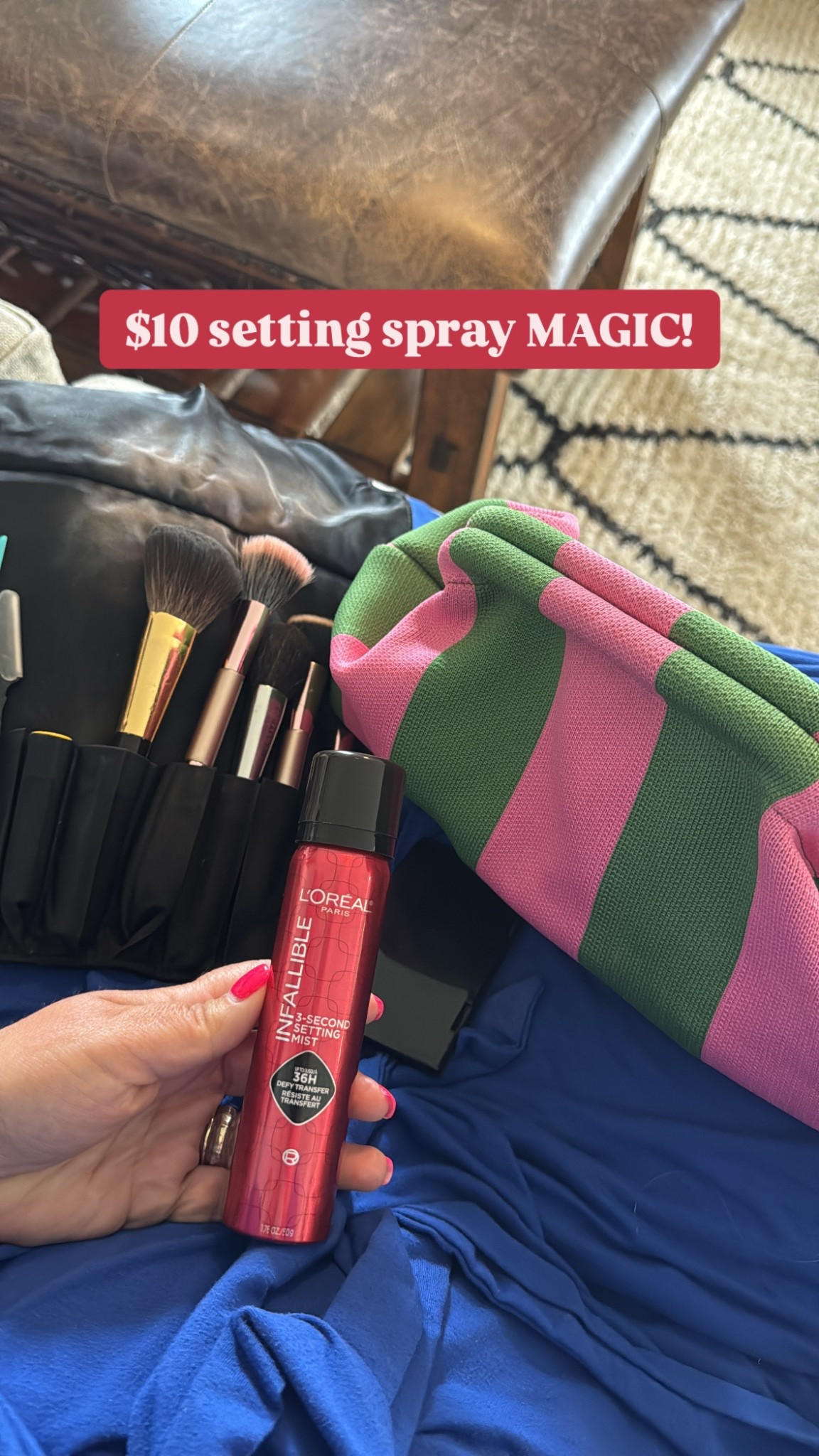 I’ve tried every high end setting spray out there & nothing works better than this $10 one! I have extremely oily skin & am a sweater & my makeup lasts all day! 

#LTKOver40 #LTKBeauty #LTKFindsUnder50