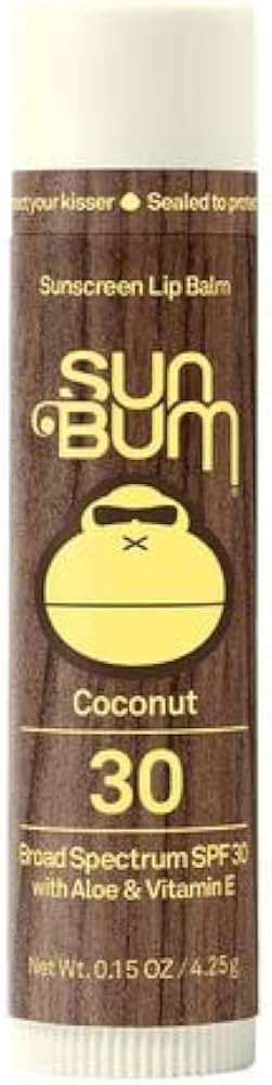 Sun Bum SPF 30 Sunscreen Lip Balm | Vegan and Cruelty Free Broad Spectrum UVA/UVB Lip Care with A... | Amazon (US)