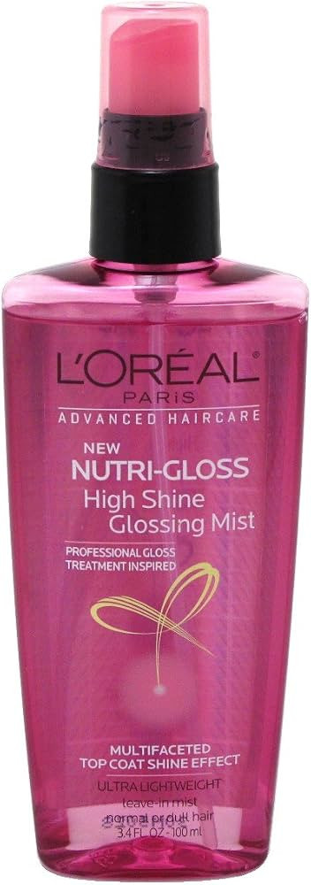 Lor Adv Hair Mst Trtmt Nu Size 3.4z Loreal Advance Hair Care Nutriloss High Shine Mist 3.4z | Amazon (US)