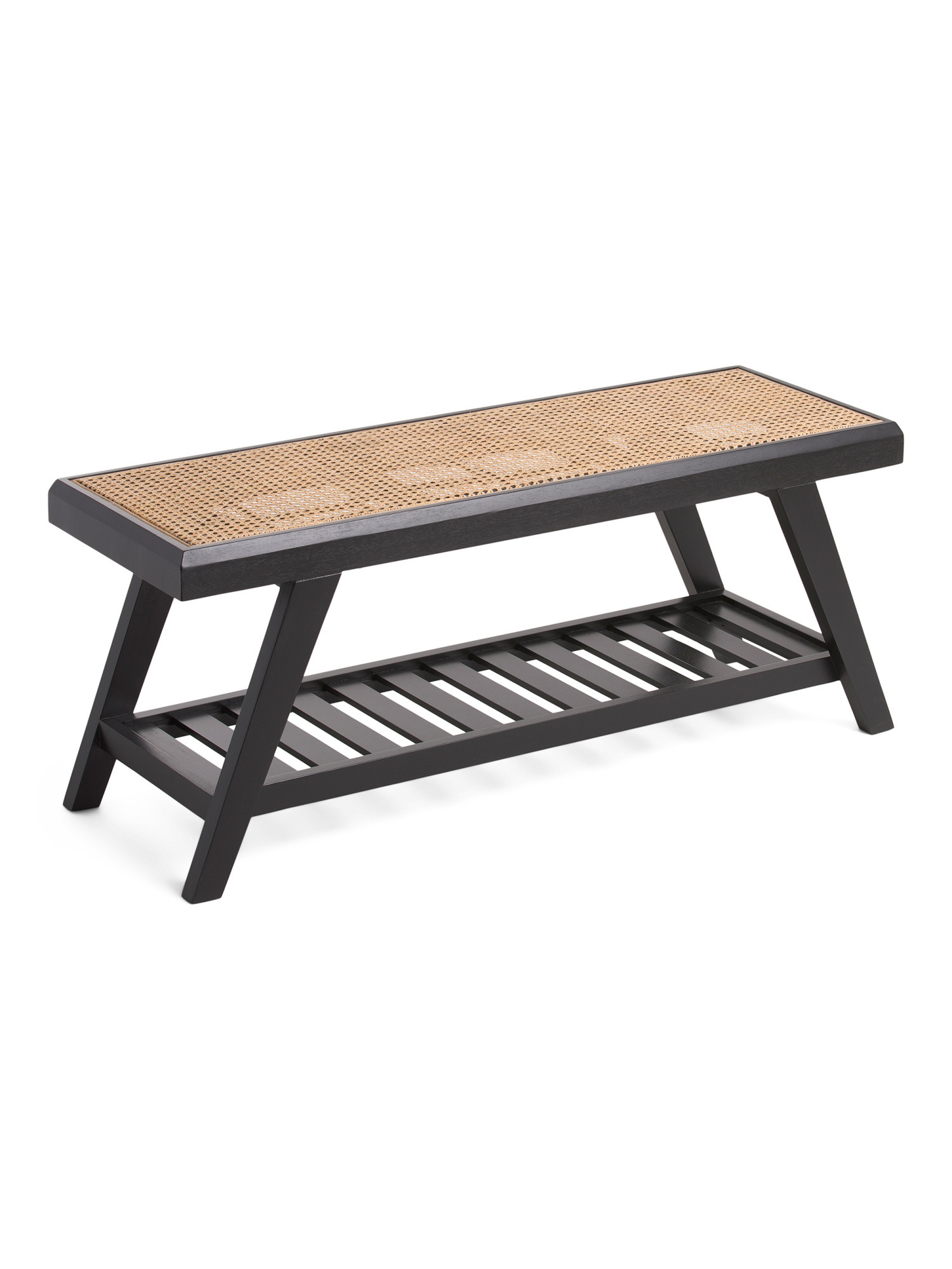 Cane Bench | Chairs & Seating | Marshalls | Marshalls