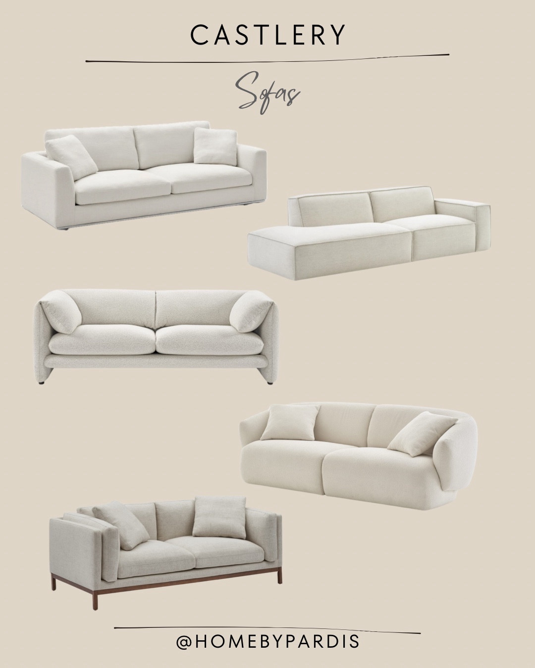 Castlery sofas, modern sofa, Neutral sofa 

#LTKfamily #LTKhome #LTKVideo