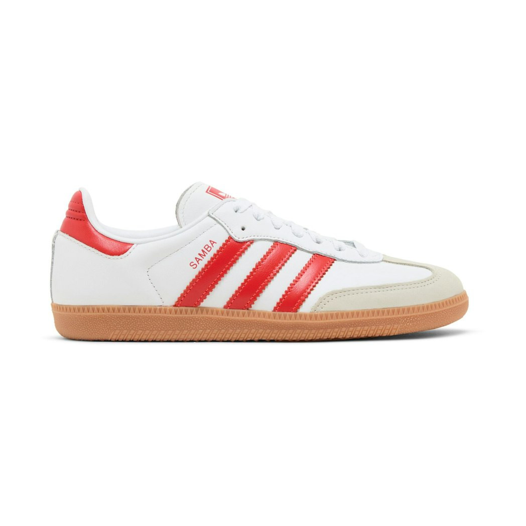 (W) adidas Samba 'White Solar Red Gum' US 9.5W | Novelship