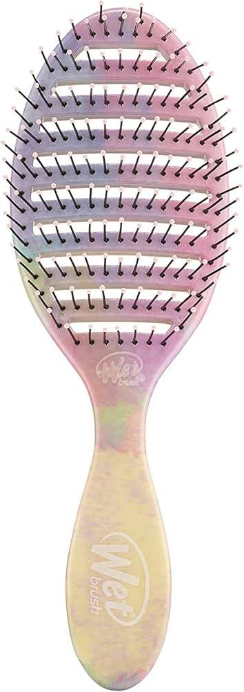 Wet Brush Speed Dry Hair Brush - Stripes (Color Wash) - Vented Design and Ultra Soft HeatFlex Bri... | Amazon (US)