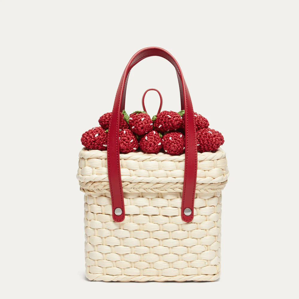 STRAWBERRY BASKET BAG | Lulu Guinness (UK)