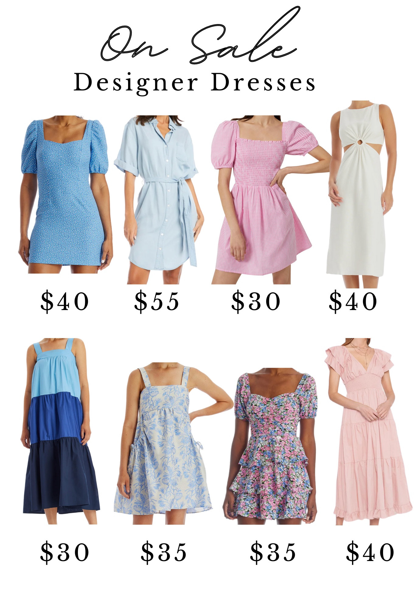 Rounding up my favorite dresses from this huge designer sale! Limited in stock/sizes!! 

Vacation Outfits, Easter Dress, Spring Outfits, Resort Wear, Spring Dresses, Spring Sale

#LTKSale #LTKfit #LTKsalealert