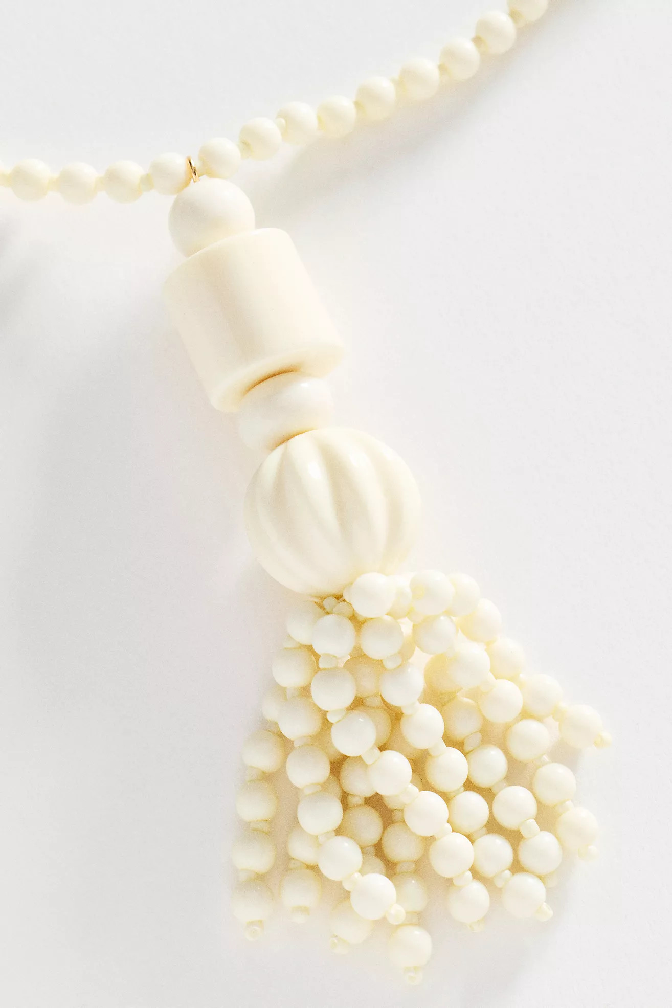 Beaded Tassel Pendant Necklace | Anthropologie (US)
