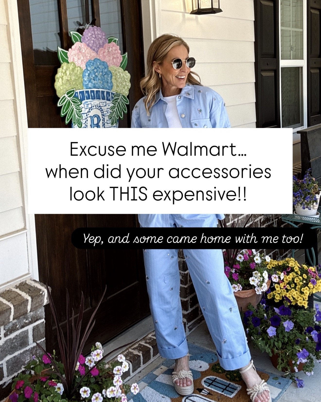 Follow + comment WALMART because apparently I went into Walmart for sandals and somehow left fully convinced their accessories department is having an Anthropologie moment. 


The coastal jewelry, the raffia details, the statement necklaces, the charm sandals… all so good for summer and almost everything looked way more expensive than it was. If you love that effortless coastal grandmother, resort, Nancy Meyers summer style without the designer price tag… these finds are GOOD.

walmart finds, walmart fashion, walmart style, coastal grandmother style, anthropologie inspired finds, summer accessories, statement jewelry, resort style outfits, affordable summer fashion, over 40 style, fashion over 40, 49 year old mom style, coastal style, beachy accessories, summer jewelry trends, walmart new arrivals, time and tru accessories, look for less fashion, affordable accessories, summer sandals