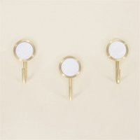 Nordic Decorative Hooks/ Pearl Shells Brass Wall Coat Bathroom Kitchen Towel Hat Hangers Bag Hooks,  | Etsy (US)