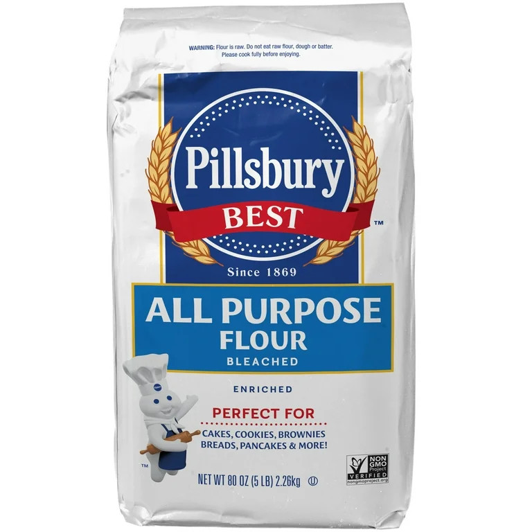 Pillsbury Best Bleached All Purpose Flour, 5 lb Bag | Walmart (US)