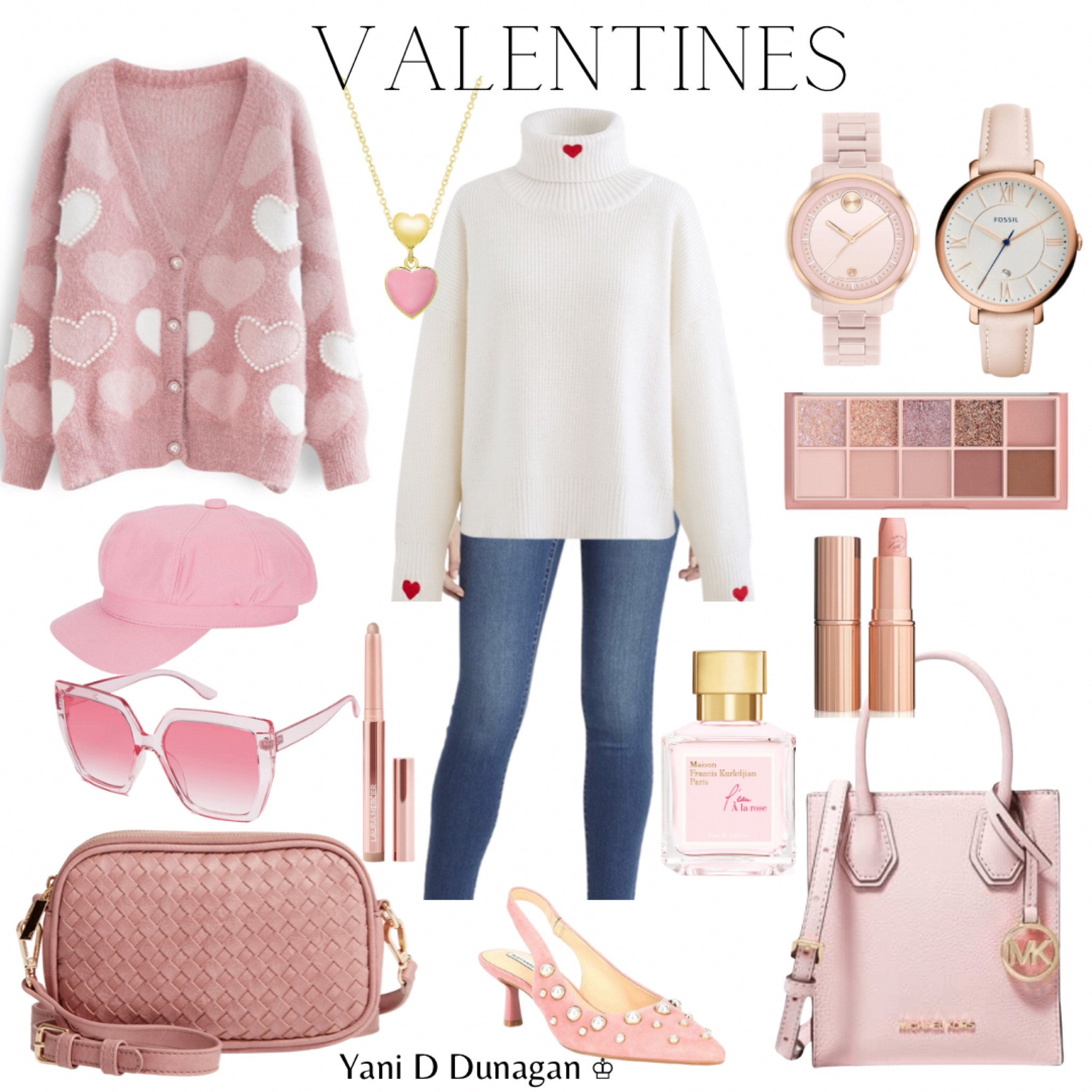 VALENTINES GIFT GUIDE
Sweaters, Jewelry, Handbags, Watches
Embellished Shoes, Sunglasses , Lipstick 
Perfume, Makeup.


#LTKstyletip #LTKbeauty #LTKFind