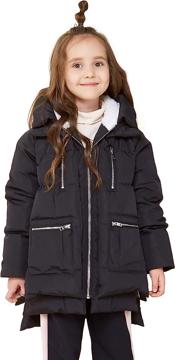 Orolay Children Hooded Down Coat Girls Quilted Puffer Jacket Boys Winter Jackets | Amazon (US)