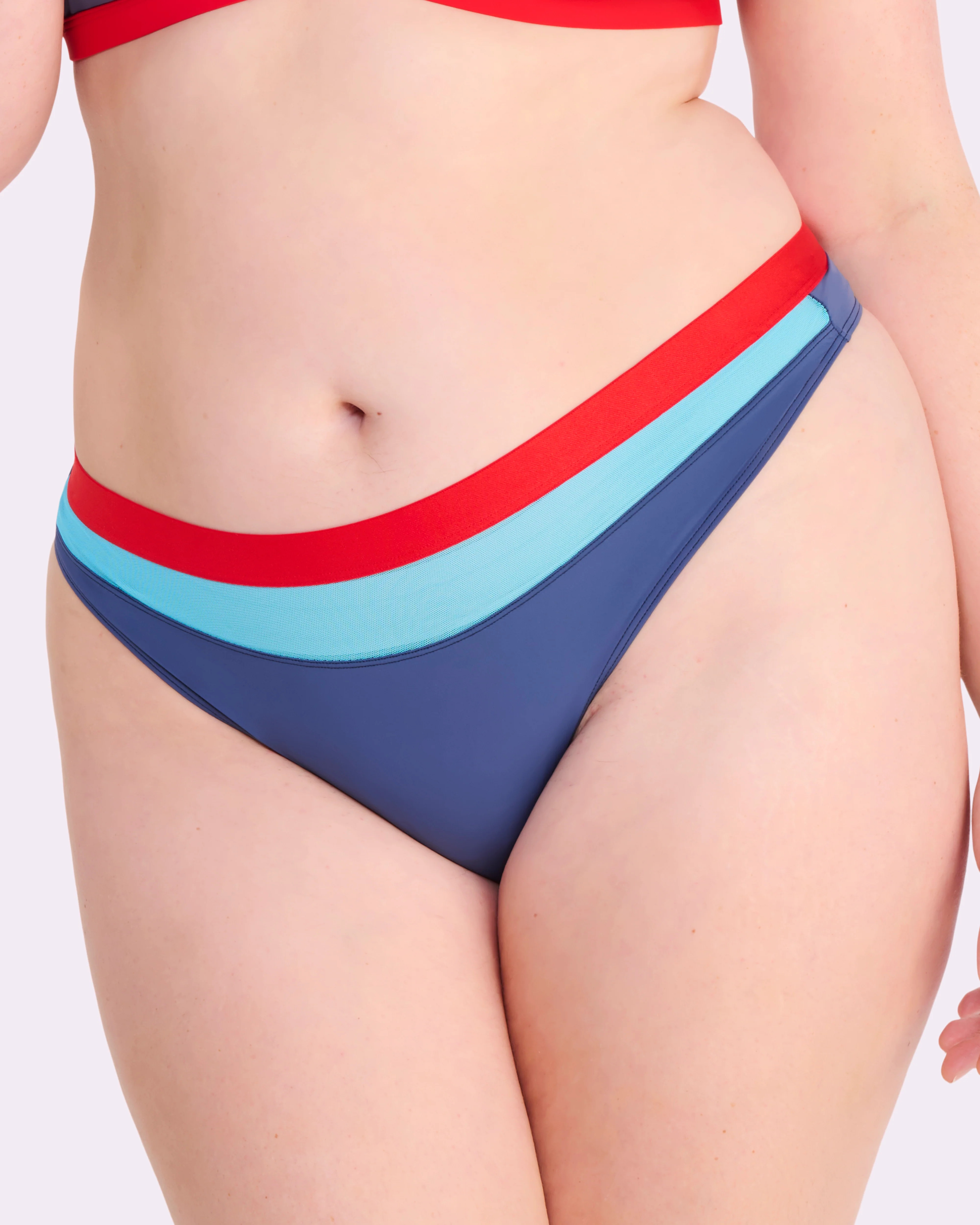 Re:Play Thong | Ultra-Soft Re:Play (Crown Blue Colorblock) | Parade