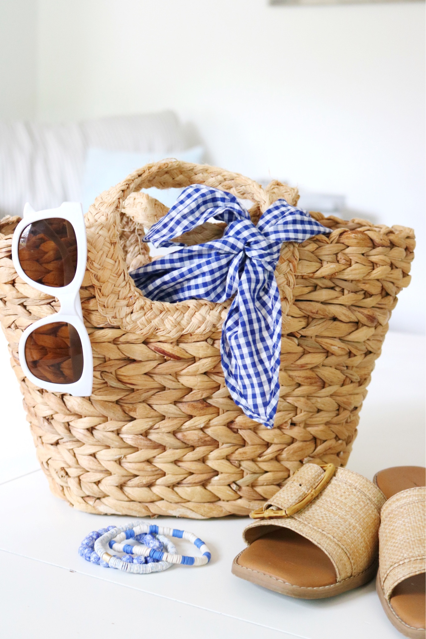 Sharing my favorite everyday summer accessories on www.adashofsolt.com! Items include white sunglasses, pearl earrings, rattan headband, rattan sandals and woven handbags! 

Coastal style, summer style, summer accessories, summer handbag, sunglasses, sandals, preppy, preppy style, classic style, blue and white, neutrals 

#LTKSeasonal #LTKstyletip #LTKunder100