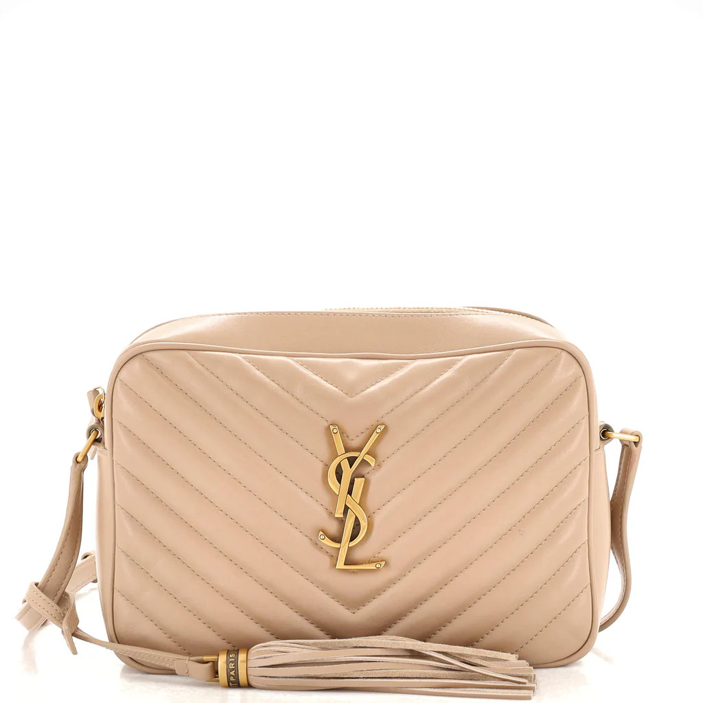 Lou Camera Bag Matelasse Chevron Leather Small | Rebag