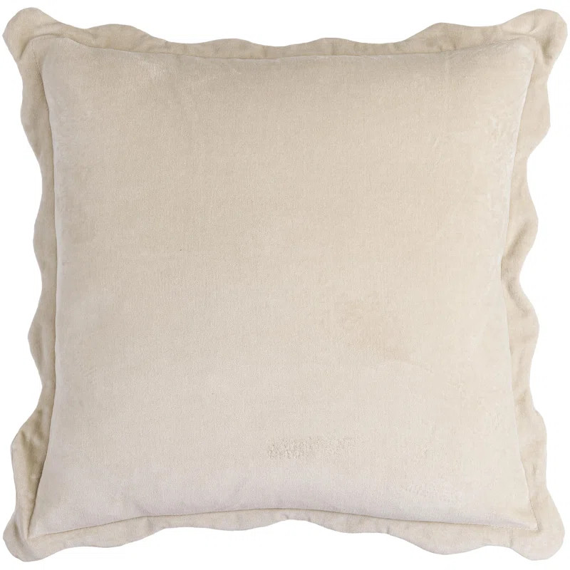 Birch Lane™ Collier Scalloped Edges Throw Pillow & Reviews | Wayfair | Wayfair North America