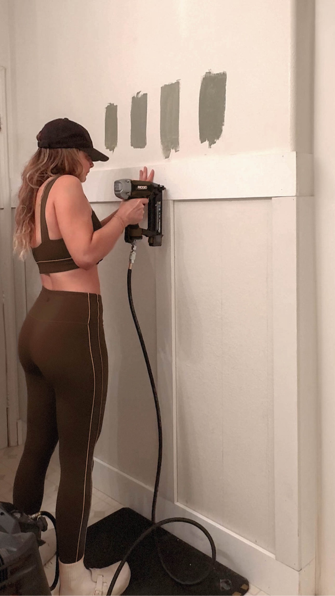 EP 1 | Let’s build my mom her dream bathroom ✨

@holycat60 is the most amazing woman I know and it brings my heart so much joy to design her bathroom with her. 

Today we’re starting with demo (who needs fancy tools - just grab a butter knife IYKYK). 

I tried a new panel molding style and, honestly, IM OBSESSED… the little ledge detail and molding-within-molding made it feel so custom. The difference is huge. Next up: paint + floors ✨
.
.
.
#BathroomMakeover #VintageBathroom #DIYHomeProjects #HomeDecorInspo #SmallBathroomIdeas #VintageHomeDecor #CozyHomeVibes #DIYBathroomRenovation #BudgetFriendlyHome #PeelAndStickTile #PanelMolding #HomeRenoInspo #NeutralHomeDecor #LTKHome #BeforeAndAfterHome

#LTKHome