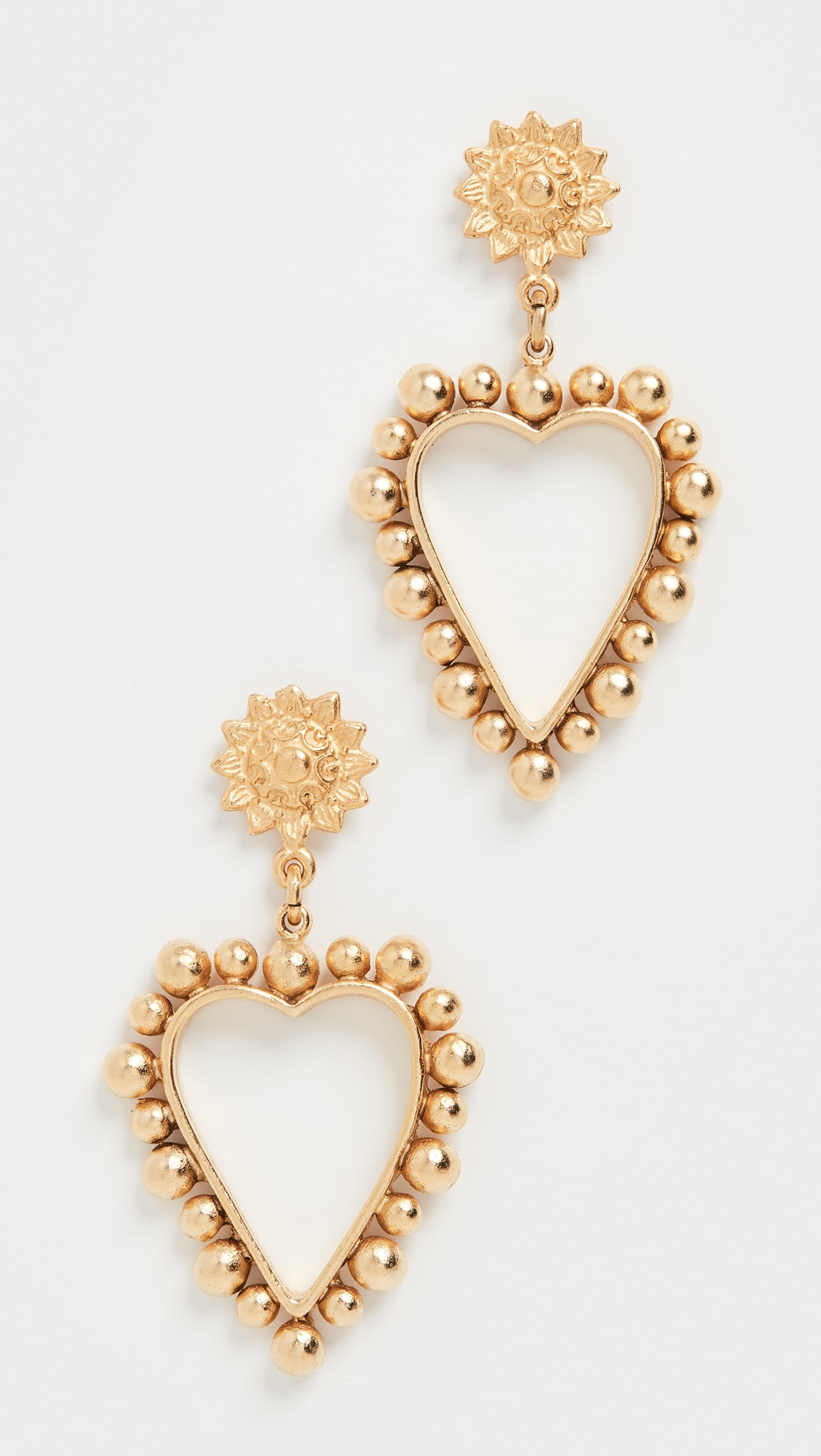 Heart of Gold Earrings | Shopbop
