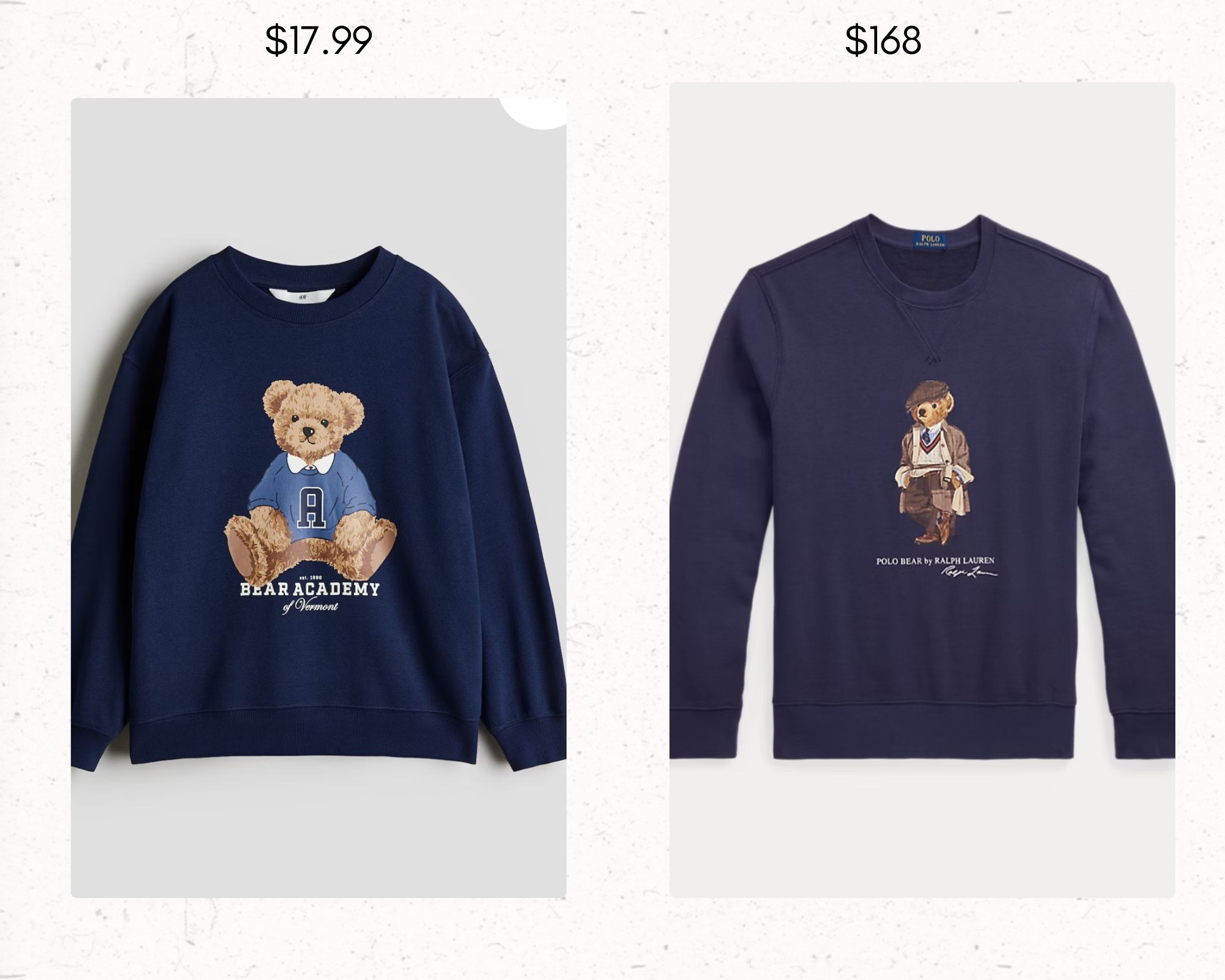 dupe vs designer you decide! Ralph Lauren teddy bear 

#LTKCyberWeek #LTKFindsUnder100 #LTKGiftGuide