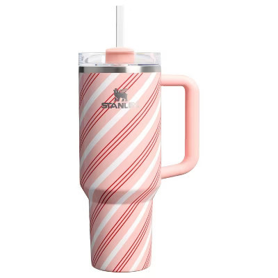 Stanley 40 oz Stainless Steel H2.0 FlowState Quencher Tumbler Strawberry Twist | Target