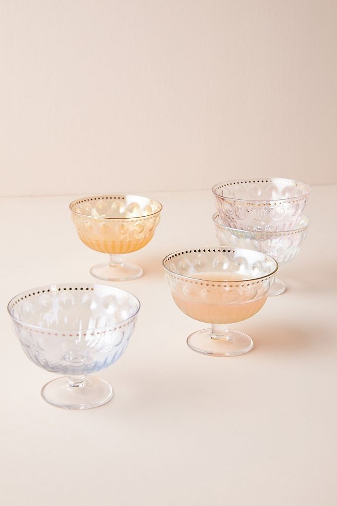 Kellie Mini Coupe Glasses, Set of 4 | Anthropologie (US)