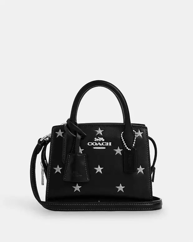 Andrea Mini Carryall Bag With Star Print | Coach Outlet US
