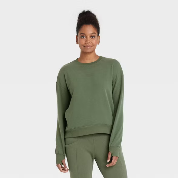 Women's Crewneck Sweatshirt - All in Motion™ | Target