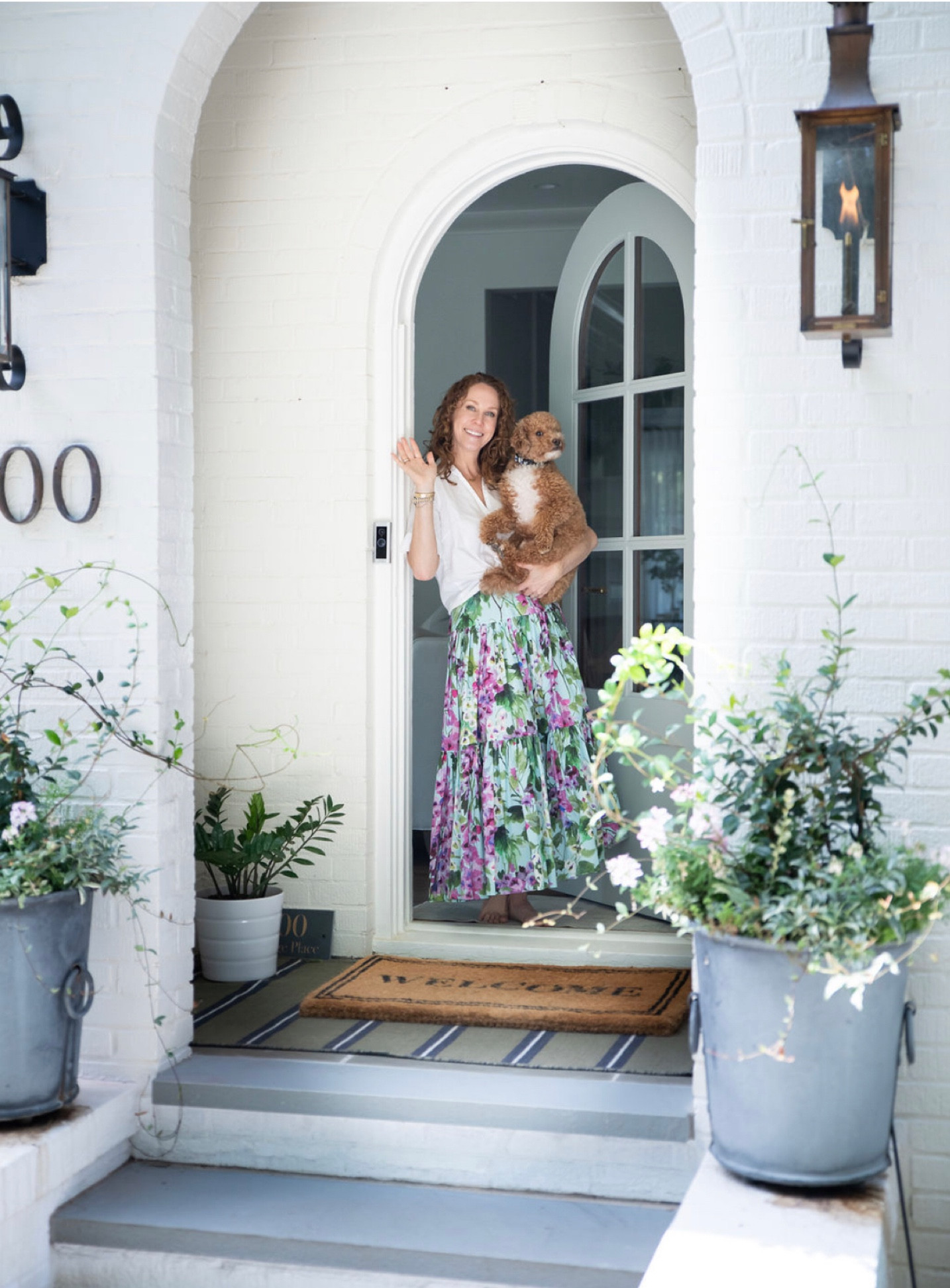 Front porch Spring ready! 