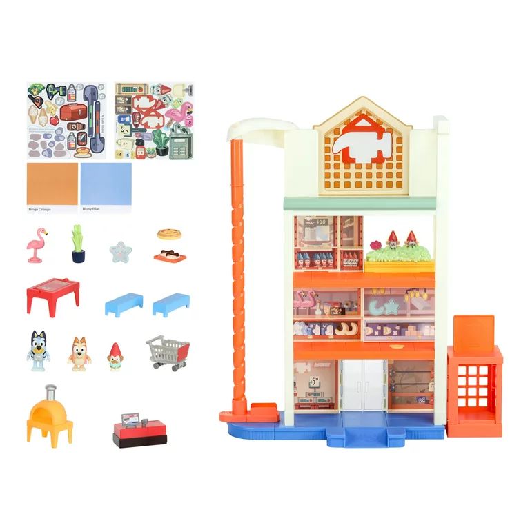 Bluey Hammerbarn Shopping Playset, Including Lights and 45+ Sounds, Ages 3+ | Walmart (US)