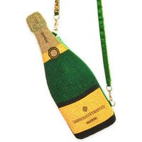 Custom Beaded Champagne Bottle Bag | Etsy (US)
