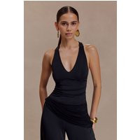Aspyn Slinky And Mesh Top / Black | MESHKI | L | MESHKI US