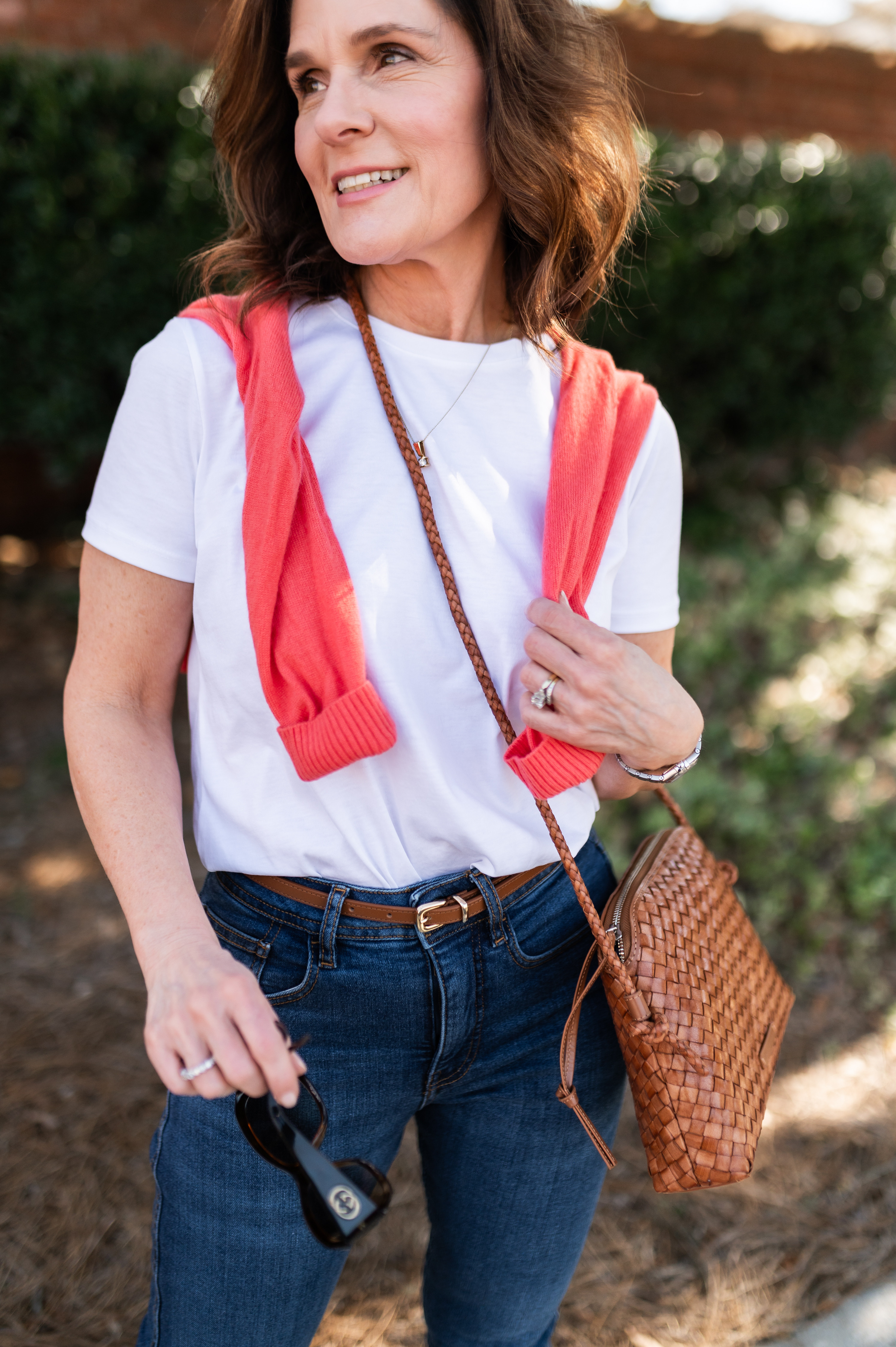 This petite white supima cotton t-shirt is worn on repeat.  So good you will want it in multiple colors.

The best thin belt I have found.  Works great with jeans and dresses.




petite white t-shirt, petite skinny jeans, spring jeans outfit, spring denim outfit 

 #petite 

#LTKOver40 #LTKPetite #LTKFindsUnder50