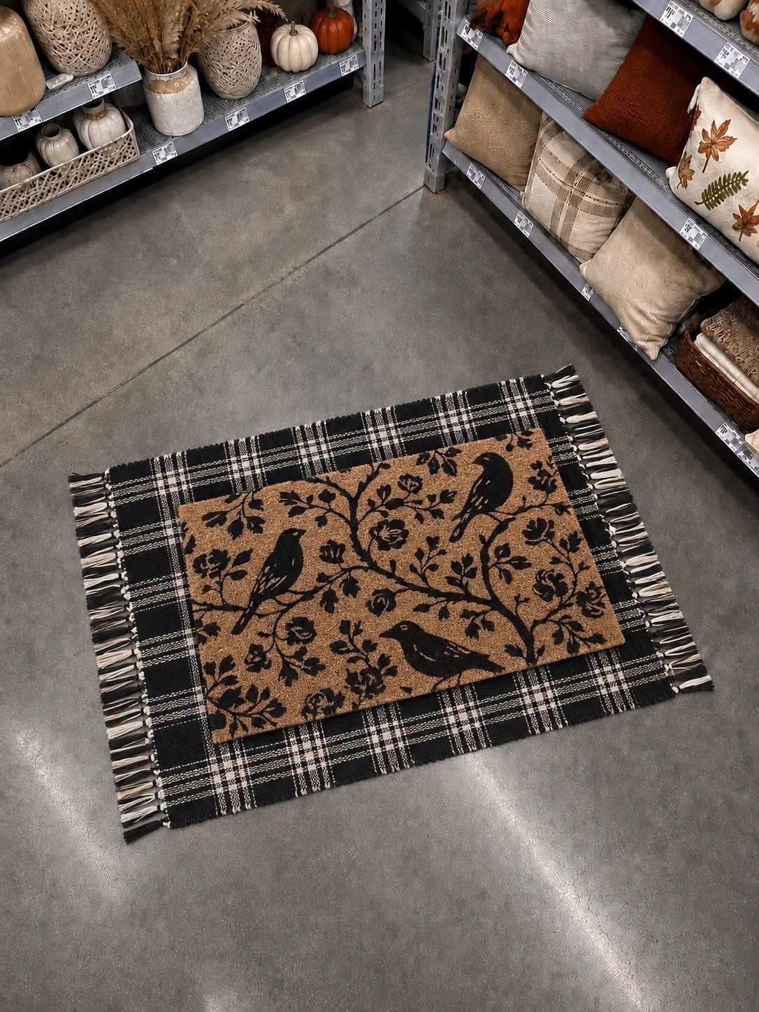 Currently in stock!! My Texas House brand at Walmart has the cutest mats and layering rugs currently! These are new and 🤌🏼🐦‍⬛

#LTKHome #LTKSeasonal