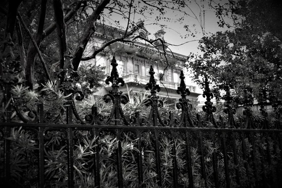 Garden District, New Orleans, Lousiana, Gothic prints, Fleur De Lis, New Orleans Photography, Bla... | Etsy (US)
