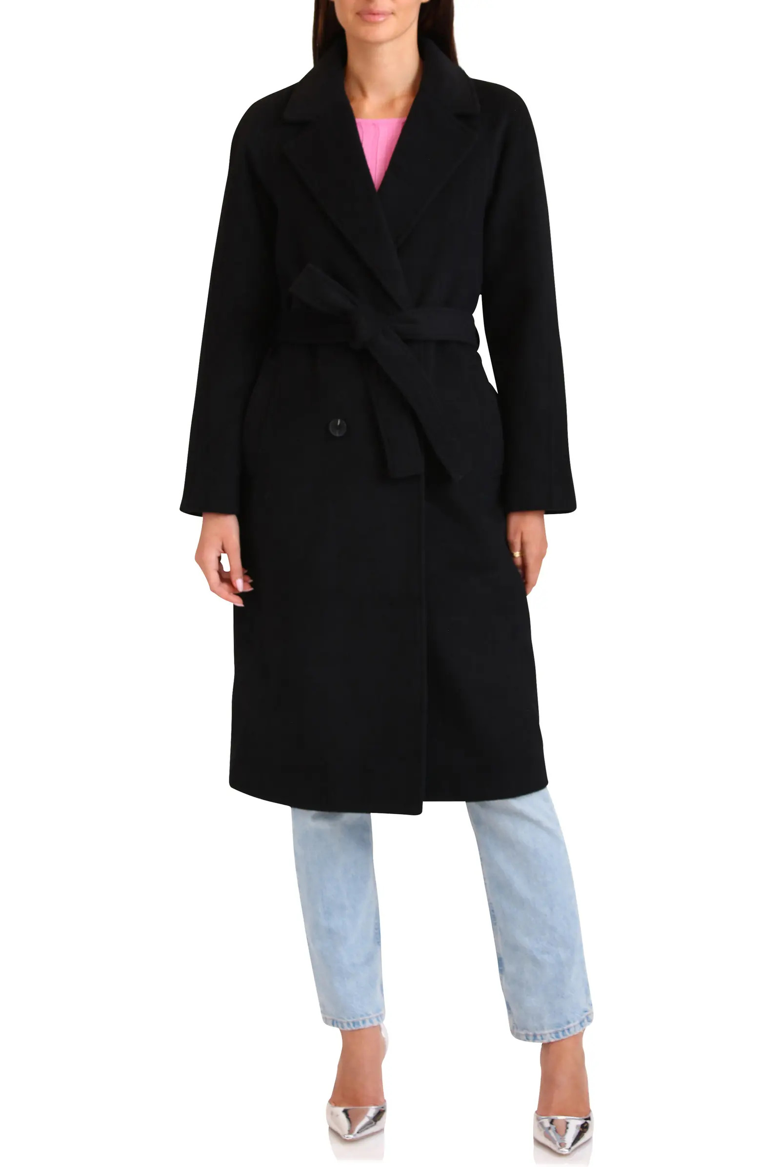 Belted Longline Coat | Nordstrom