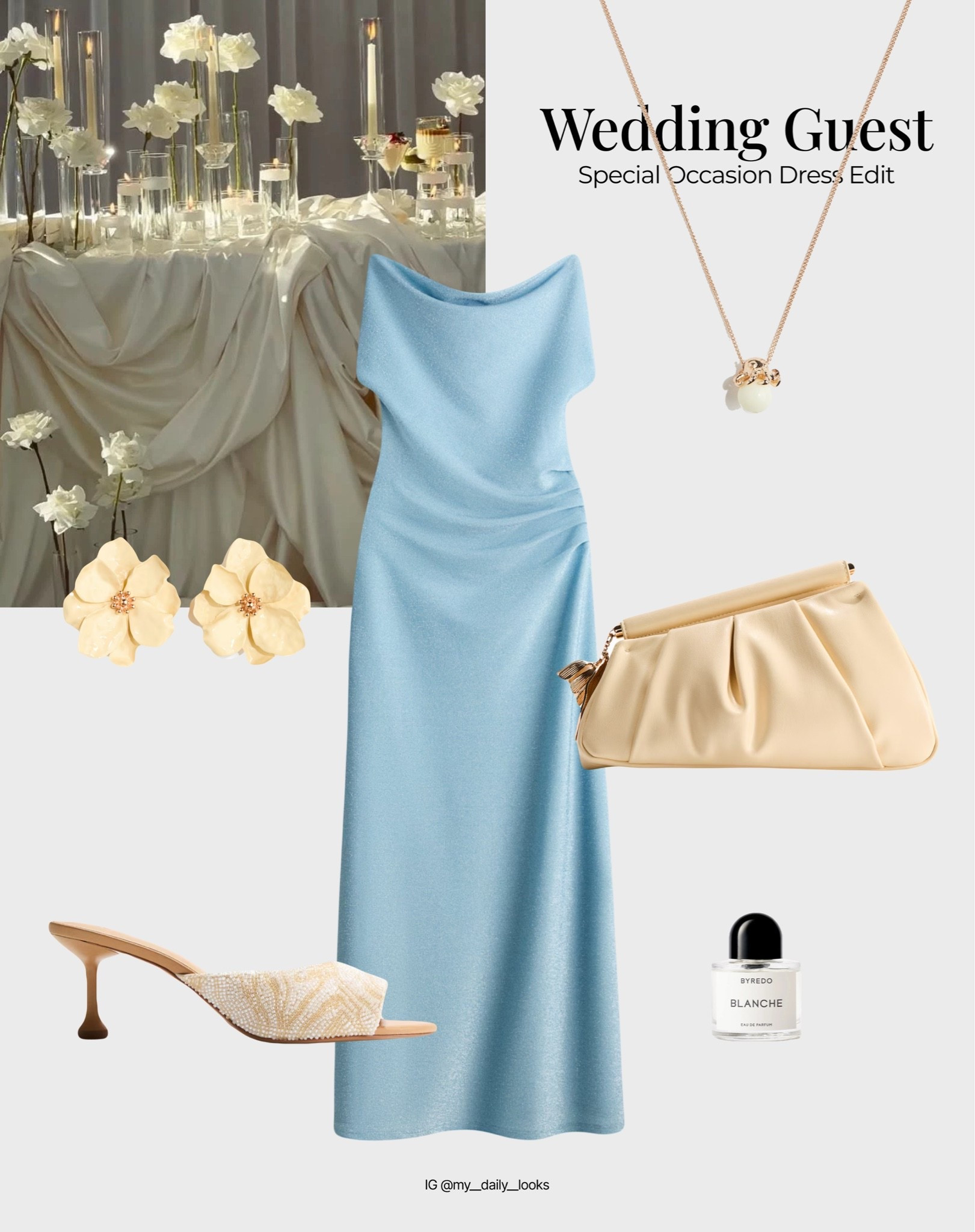 Special occasion outfit 🖤 Perfect for birthdays, weddings, & other celebrations.

Tags: wedding guest dress, satin dress, midi dress, cocktail, evening dress, party, ceremony dress, party wear, evening outfits.

#LTKsummer #LTKwedding #LTKdresses