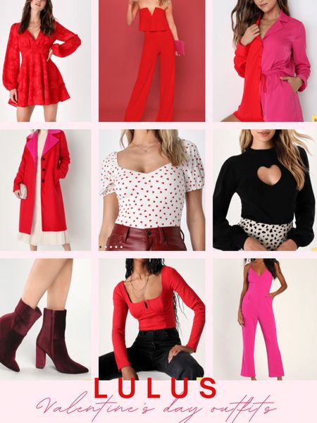 Lulus Valentine’s day outfits

boots , booties , knee high boots , bodysuit , dress , pink dress , red dress , mini dress , crop top , valentine’s day , valentines day outfit , valentine’s day , jumpsuit 

#LTKFind #LTKSeasonal #LTKunder100 #LTKcurves #LTKshoecrush #LTKunder50 #LTKstyletip #LTKsalealert #LTKFind