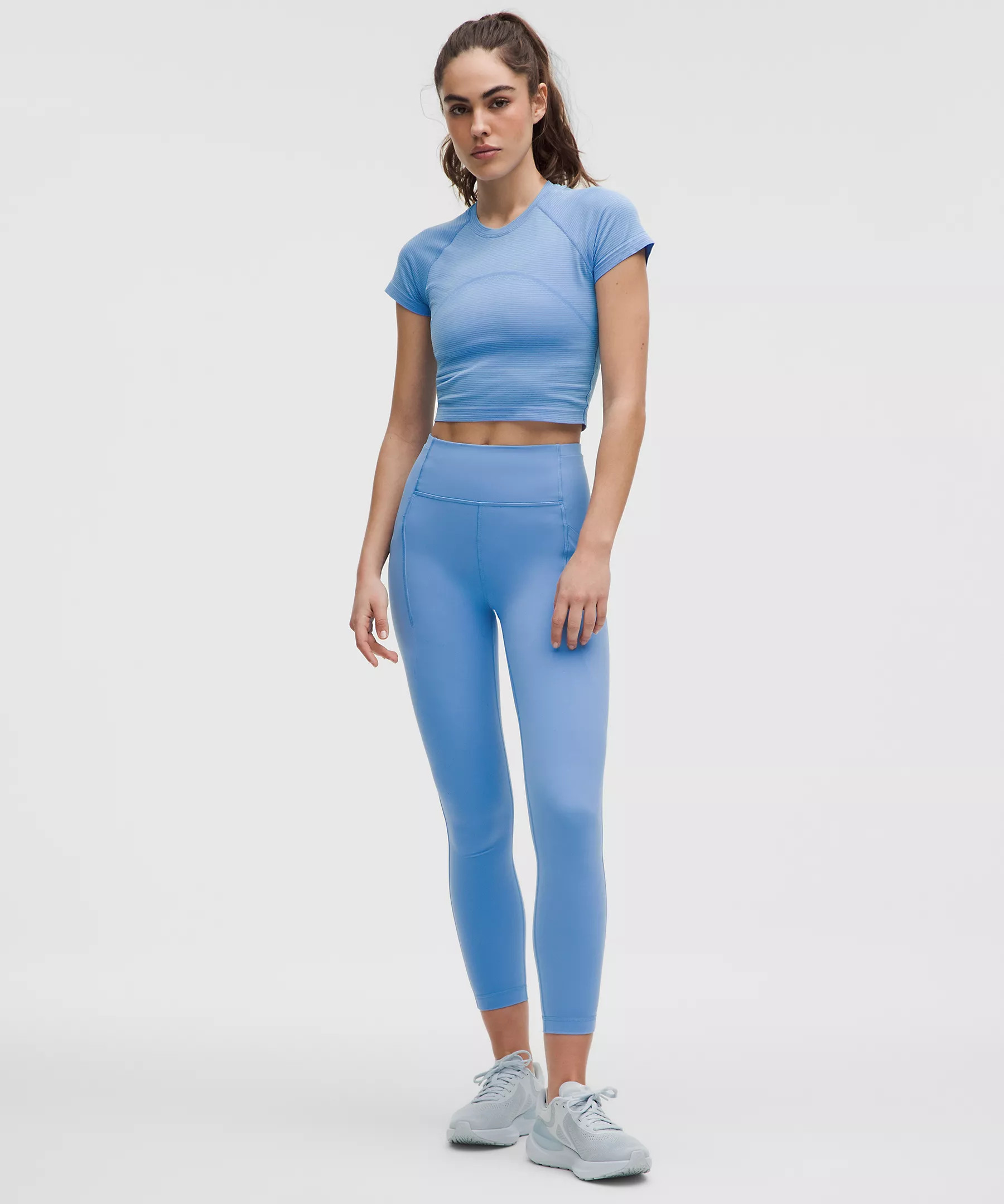 Swiftly Tech Cropped Short-Sleeve Shirt 2.0 | Lululemon (US)