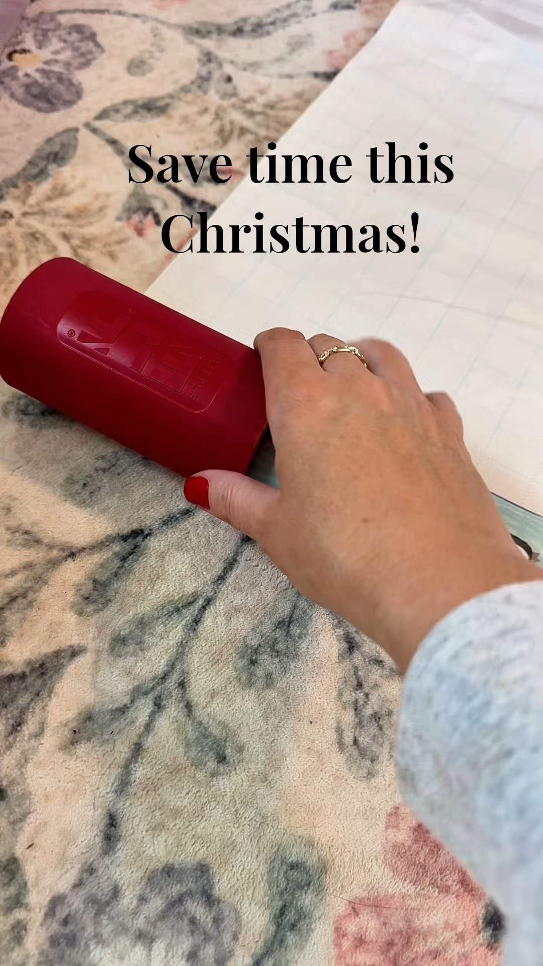 ✨The only thing keeping me sane during wrapping season 😂
This Elf Gift Wrap Cutter slides right onto your roll and gives you a perfect, straight cut every time. No more jagged edges or fighting with scissors! 🎁✂️
Linking it for all my last-minute wrappers!  

#LTKSeasonal #LTKHoliday #LTKmomlife