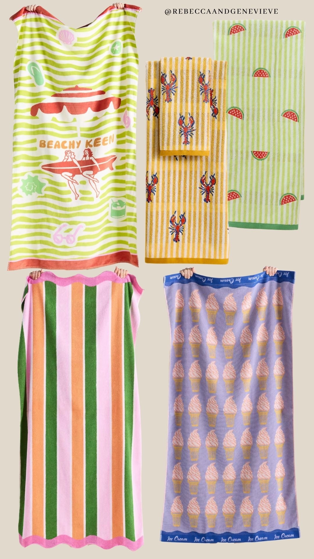 The cutest beach towels on sale!

#LTKSeasonal #LTKSaleAlert #LTKSwim